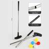 Complete Golf Putting Practice Set Includes Mat and Accessories for or Multiplayer Use to refines Technique Anywhere