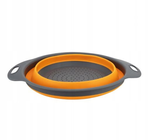 Collapsible Silicone Kitchen Strainer with Handles