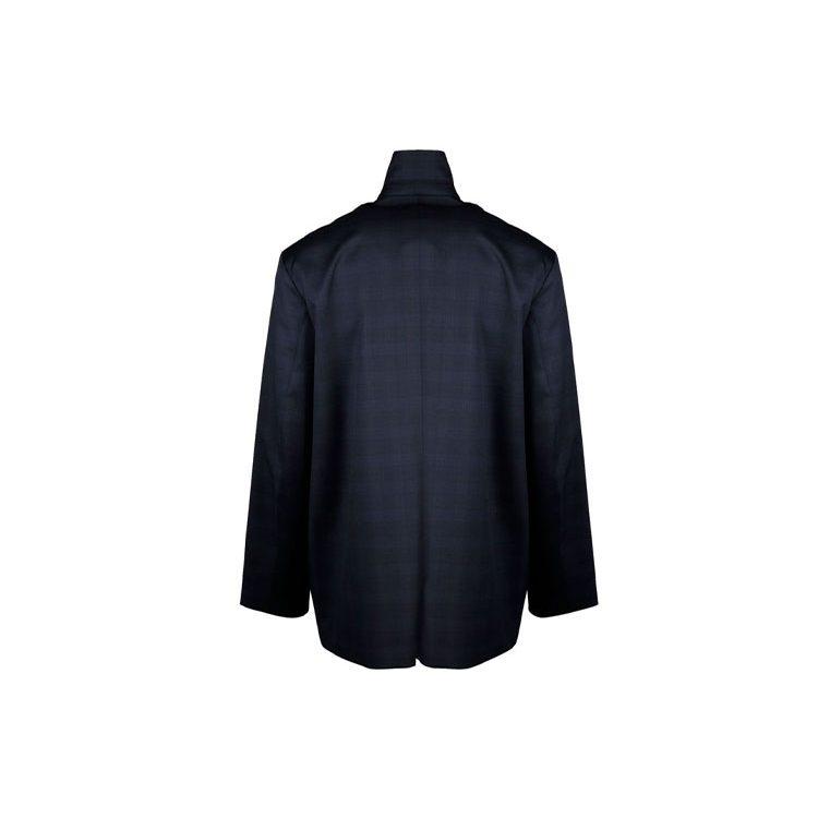 Balenciaga FW21 Coat Men's Dark Blue 601167TGT014100