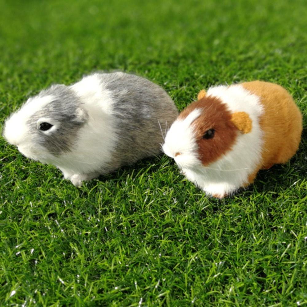 Hollow Plush Guinea Pig Doll PP Cotton Animal Stuffed Plushie Doll Hamster Plush Toy  Children Girl