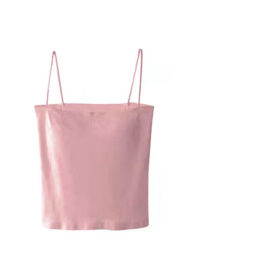 

Женский жилет на подтяжках с низом внутри и верхом без бретелек с подушкой снаружи one size