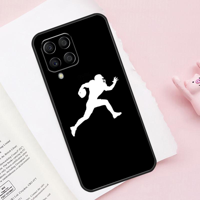 American Football Case For Samsung Galaxy M52 M32 M12 M13 M53 M51 M31 M11 M14 M34 M54 M16 M36 M56 M15 M35 M55