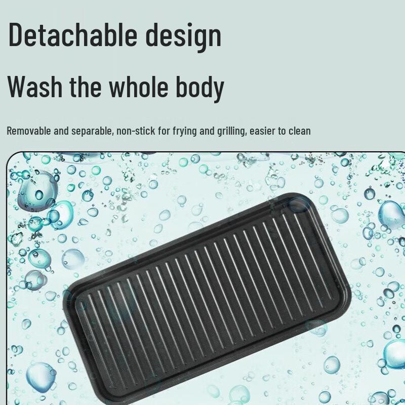 ZISIZ Home Smokeless Electric BBQ Grill