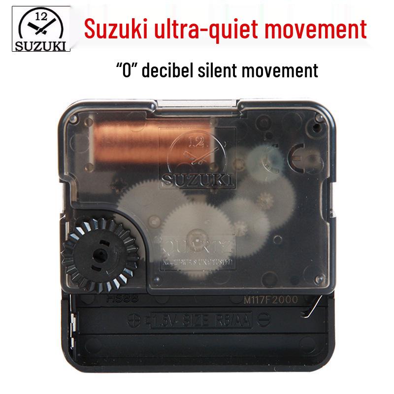 

Silent Quartz Clock Movement: DIY Cross Stitch Wall Clock Kit Movement Only (No Hands)