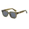 Retro Square Frame Sunglasses with Metal Hinges – Stylish European & American Design for Summer Personality