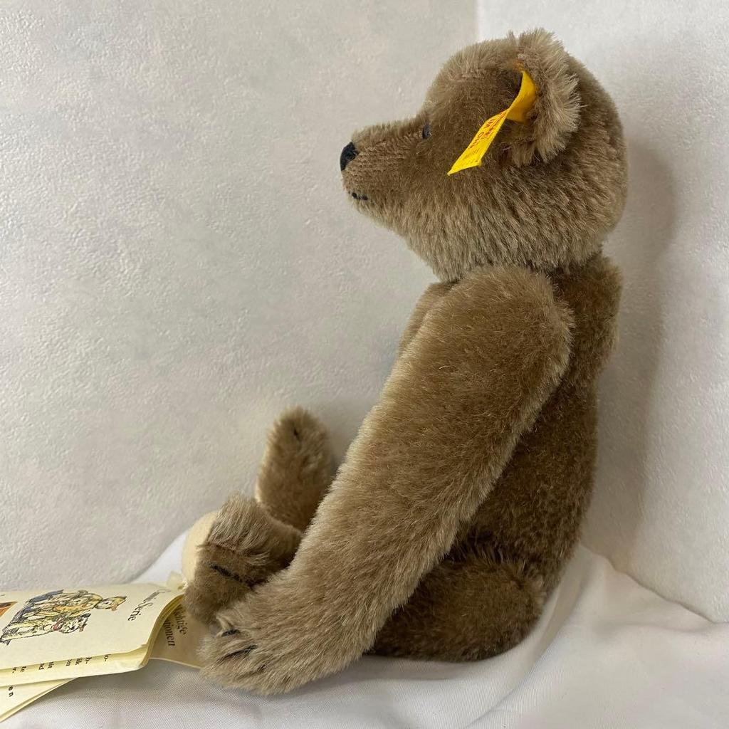 [USED] 1905 Steiff Cute Ash Brown Teddy Bear