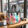 Boho Watercolor Floral Tote Bag Large Casual Fashion Handbag for Daily Use