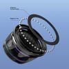 Magnetic Bluetooth Speaker Wireless Portable Mini Speaker With Rgb Color Light 5.3 Subwoofer Speaker