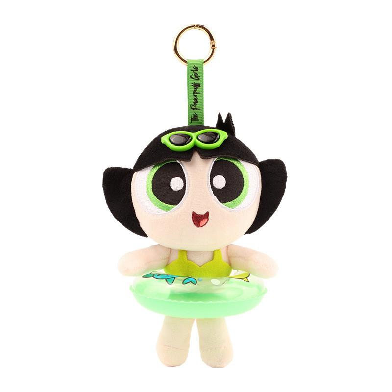 The Powerpuff Girls Plush Keychain With Soft Short Fur For Collectors