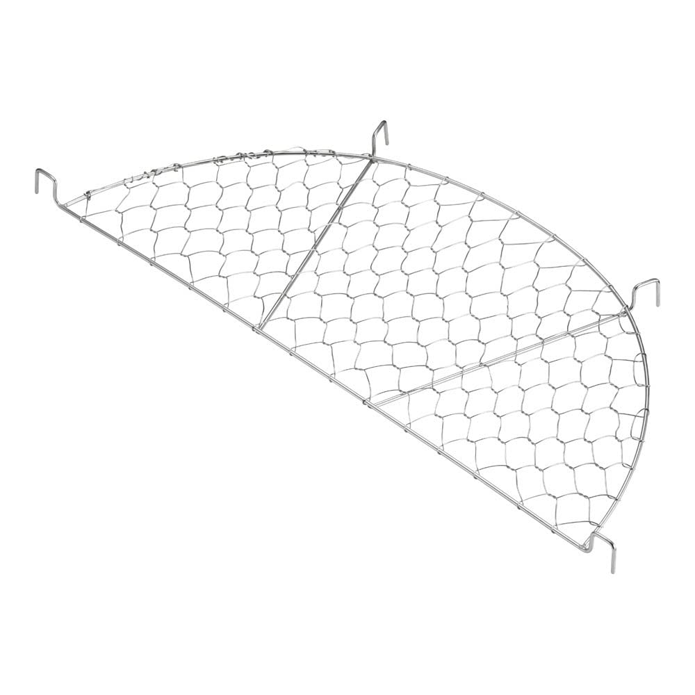 

Endo Shoji Коммерческая Темпура Черепаха Нержавеющая Сталь Сделано в ATV03051 Полумесячная Сетка, 51см, Раковина, Сталь 18-8, Япония,