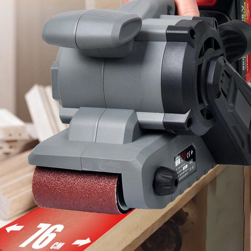 20V Belt Sanding Machine Lithium Battery Knife Sharpener Speed Variable Speed Grinding Polishing Machine Grinder Power Tools