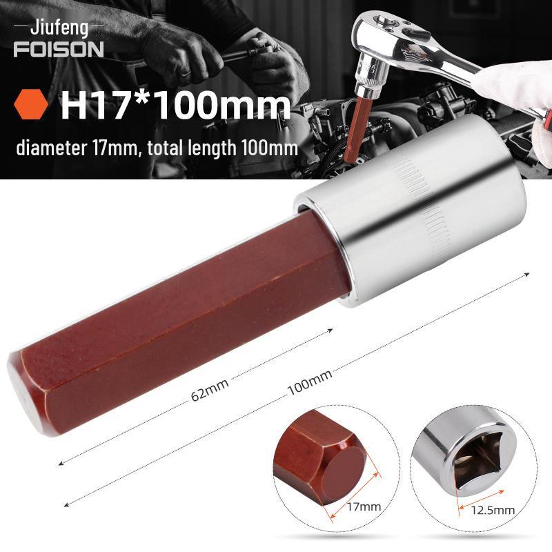 1/2" Electric Hex Socket Wrench and Screwdriver Bit Set