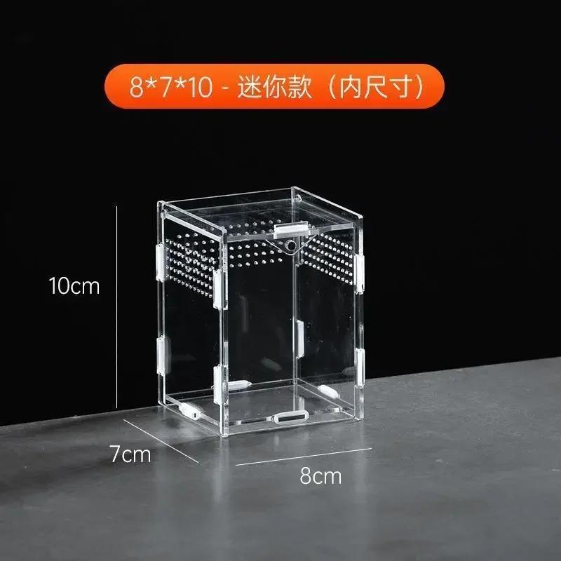 Террариум для рептилий, Акриловый кейс для разведения, Нано террариум для древесного тарантула, Террариум для паука, скорпиона, бородатой агамы