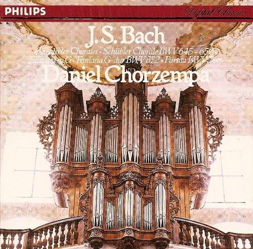 

CD BACH; CHORZEMPA - 6 Schubler Chorales 4121172 Philips 1984 Germany ObiClassical Used