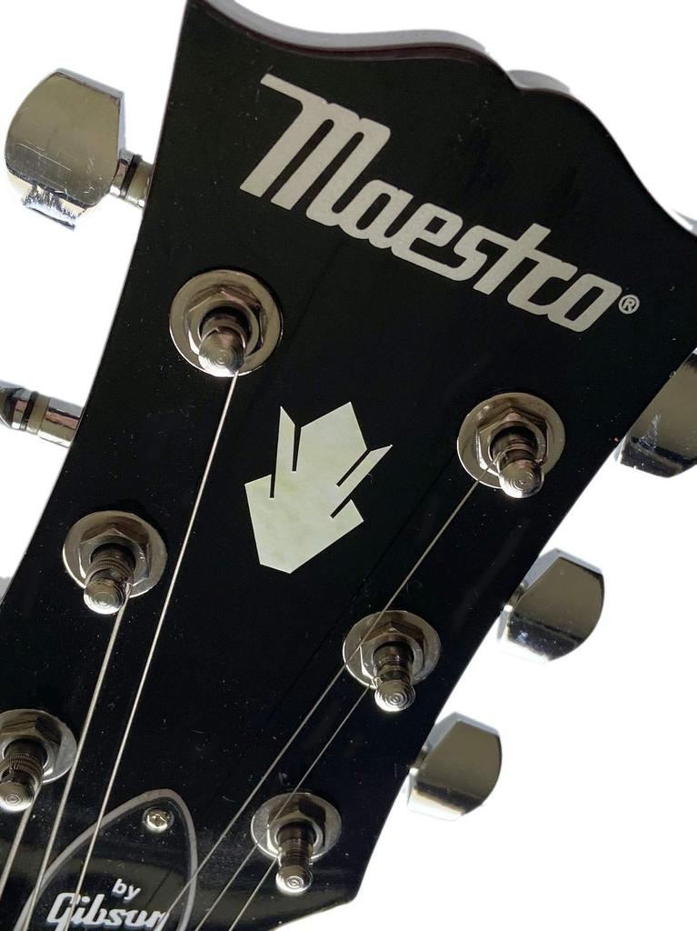 Jacamou Guitar Head Inlay Sticker Set of 2 Vintage Crown (WT)
