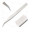 5pcs Stainless Steel Tweezers Straight & Curved Tweezers Hand Repair Tools