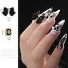 Nail Art Decoration Craft 3D Stereo Self-adhesive Long Lasting Bowknot Nail Art Decoration for Women Daily Life