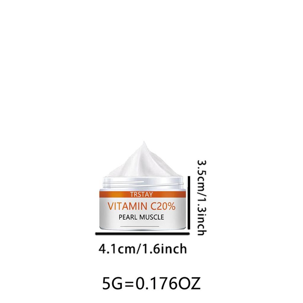 Face face cream, containing vitamin C, antioxidant. Anti aging, brightening and whitening, moisturizing essence cream