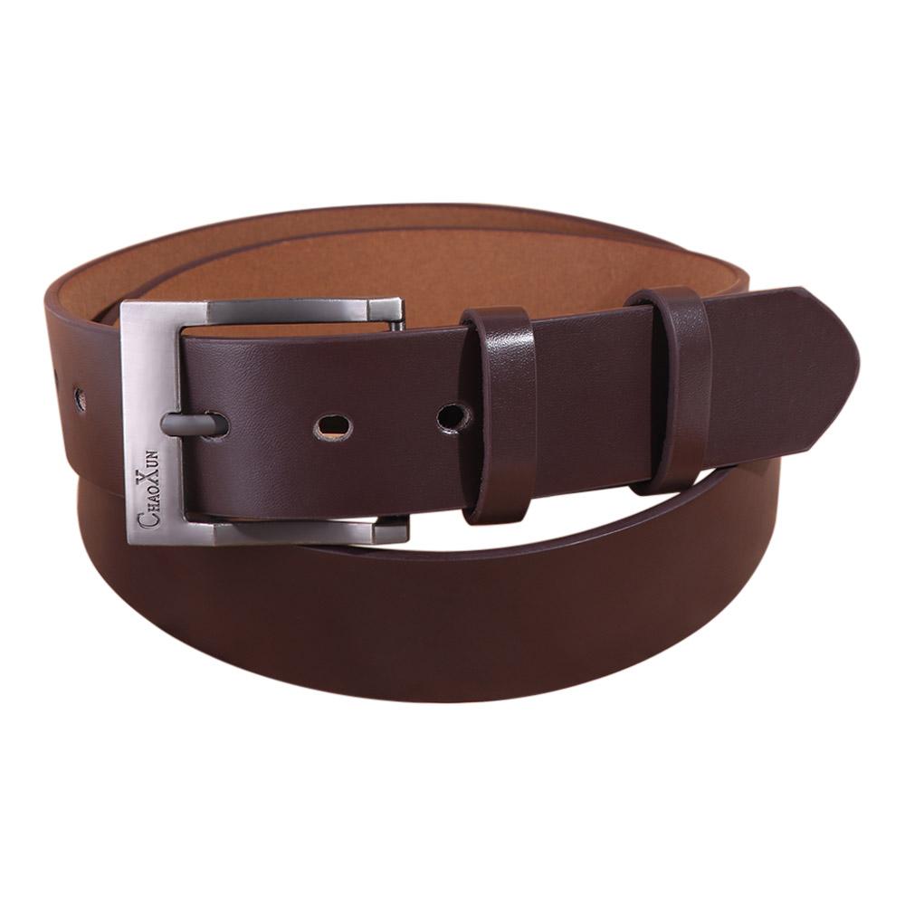 Soft 3.8cm Width Men s Waist Belt Adjustable PU Leather Business Belt Pants Jeans Girdle Metal Buckle Belt Office