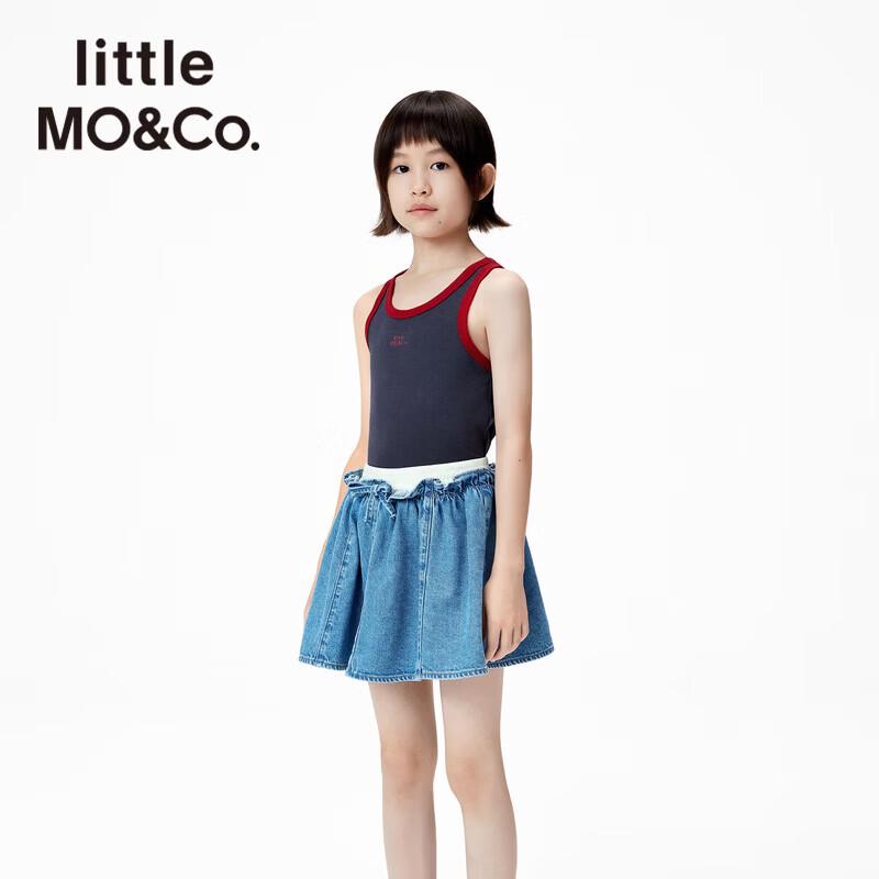 little MO&Co. Girls Color Block Sleeveless Vest Top 160