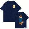 2026 Alvin And The Chipmunks Red Shirt Unisex S/P Movie Promo Nerd Geek Animation Adult T-Shirt Graphic T Shirts Cotton Tee Tops