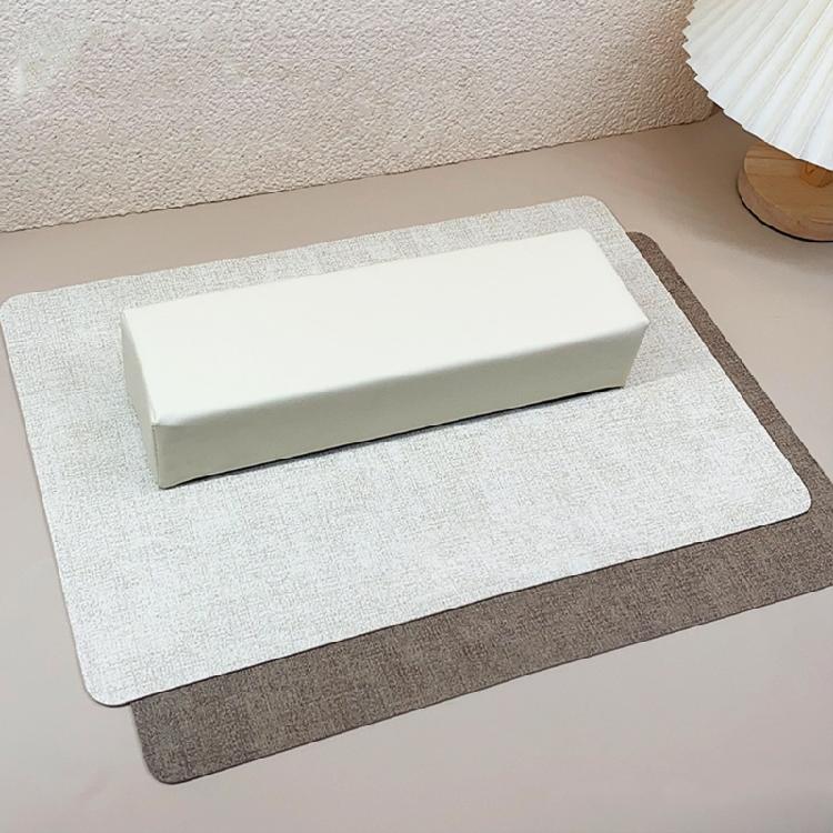 Nail Art Hand Pad, Foldable Nail Art Table Mat Nail Arm Rest Cushion Pad Leather Manicure Tool Nail Mat for Home Salon