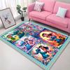 3D Stich Engel Liebe Rosa Zimmerteppich Straßenmode Teppich Schlafzimmer Wohnzimmer Fußmatte Heimdekoration Rutschfeste Fußmatten Potdemiel