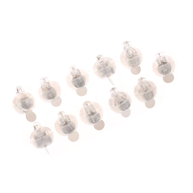 10Pcs Led Balloon Light Tiny Mini Round Led Ball Lamp For Wedding Party Decor