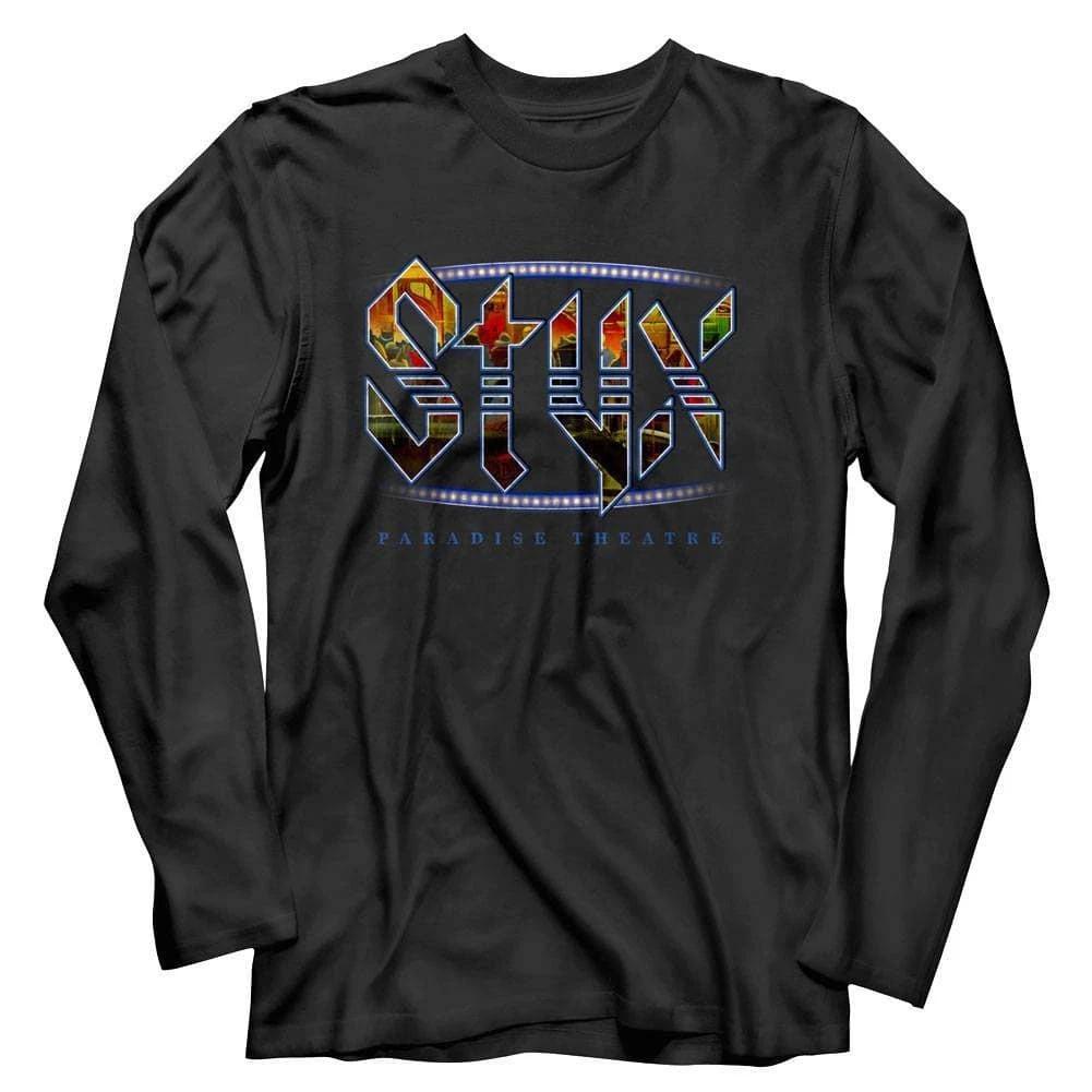 Styx Paradise Theatre Men s Long Sleeve T Shirt XXL