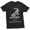 Live Deliciously Goat T-Shirt
