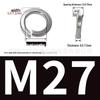 316 Stainless Steel Spring Washers, M1.6-M30, GB93, Bulk Pack