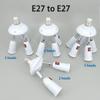 E27 TO 2 3 4 5 E27 Power Socket Way In 1 LED Light Bulbs Light Flexible Holder Base Switch Splitter Converter AC Power Lamp