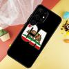 California Flag Phone Case For Samsung Galaxy S25 S24 S21 S20 S22 S23 Ultra S9 S10 Plus S25 FE Cover Coque