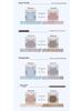 Qianyan Luxurious Crystal Eyeshadow & Blush Palette - Matte Shimmer Contour Highlighter for Daily Use