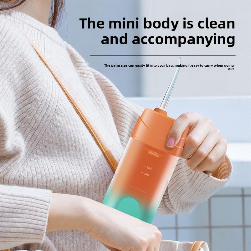 Electric Tooth Flusher Electric Portable Tooth Washer Household Water Floss Dental Stone Cleaning Orthodontic Special