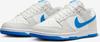 Кроссовки Nike Dunk Low Retro саммит белый/платина тинт/белый/фото синий