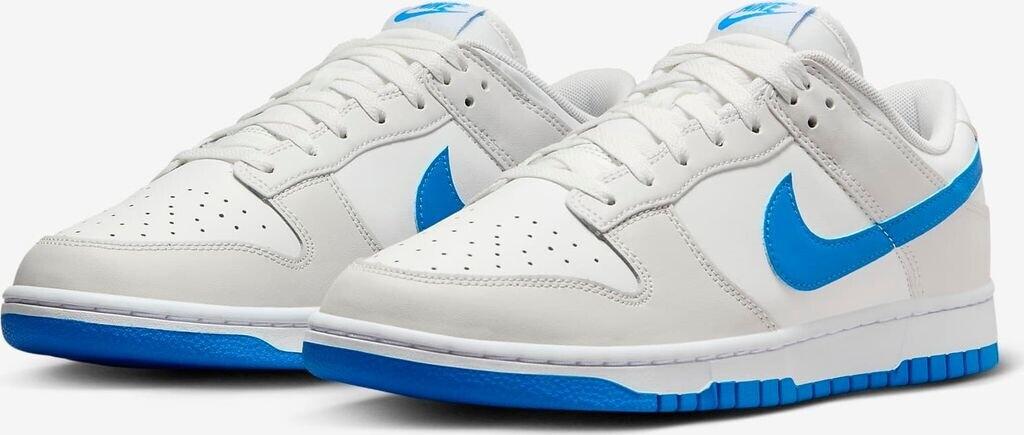 Кроссовки Nike Dunk Low Retro саммит белый/платина тинт/белый/фото синий