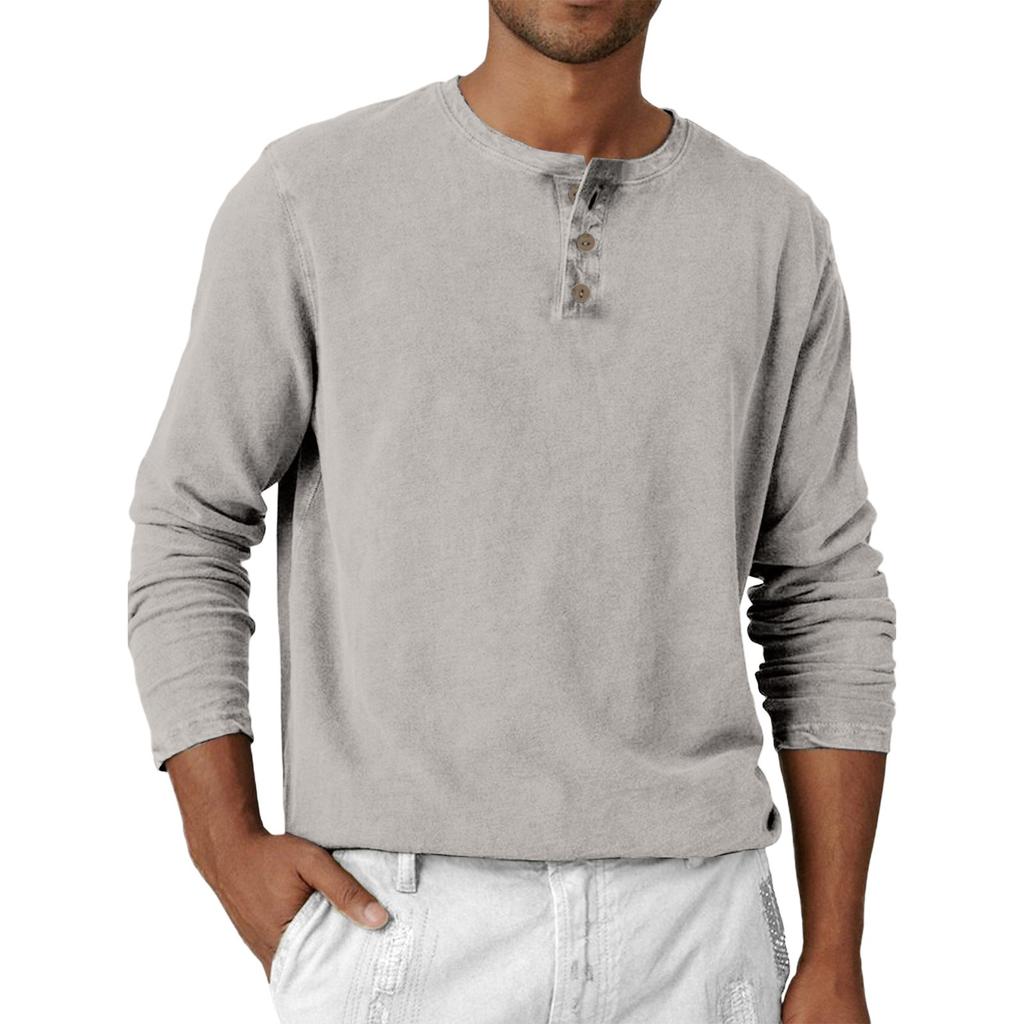 Men's Loose Casual Long-sleeved Lapel Zip-up Hoodie