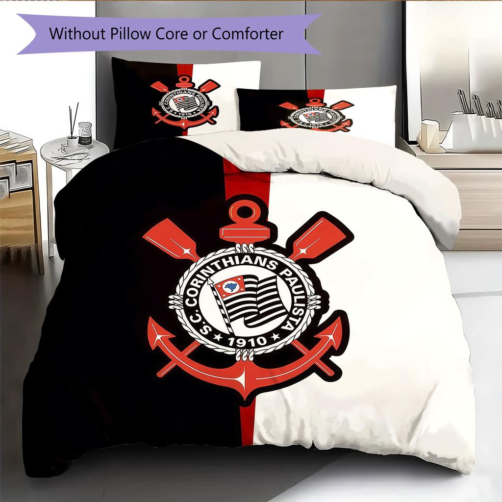 Corinthians2 Pattern Bedding Quilt Set  Home Decoration  Gift (1 * duvet cover + 2 * pillowcase  without core)