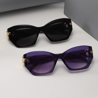 Retro Cat Eye Sunglasses Women Men Vintage Fashion Designer UV400 Sun Glasses for Outdoor Travel Driving