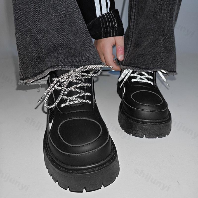 Fashion Sports Casual Shoes Men's High-end New 2025 Summer Breathable Thick Soled Height Increasing Comfortable Fashion Chunky sneakers