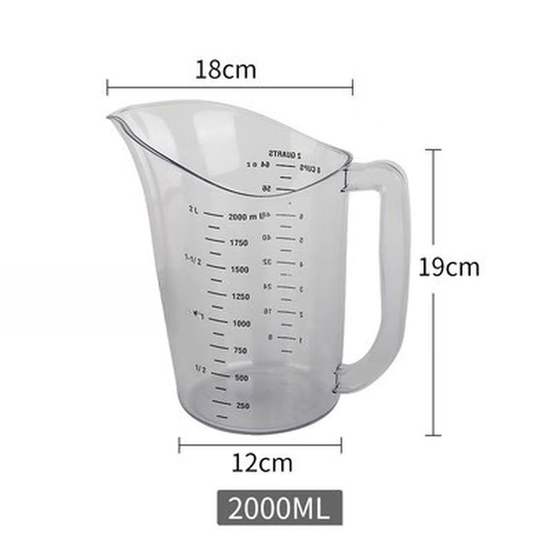 Wuhe PET High-Temperature Kitchen Measuring Cup