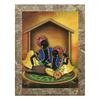 @ Folk Artists Framed Painting Without Glass 32X25X32 Zr-1584-60%Off