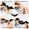 3d Bats Wall Stickers 4 Sizes Halloween Decorative Decals Wallpaper For Walls Doors Glass Tiles