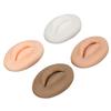 4 Pcs Silicone Lip Model Light Dark Black Translucent Color Soft Flexible 3D Silicone Lips for Tattoo Practical