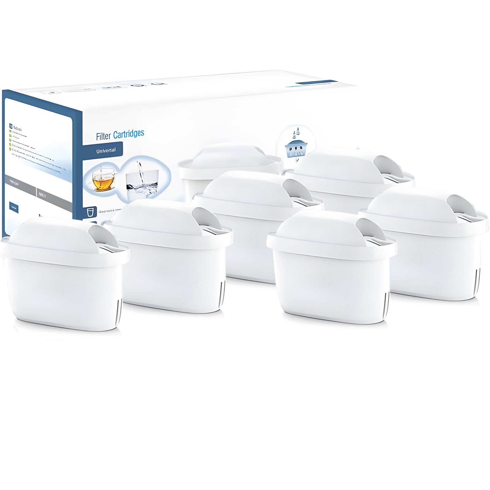 

Картридж для очистителя воды Pot Filter Картридж для очистителя воды High Removal Set of 6 [BRITA MAXTRA]