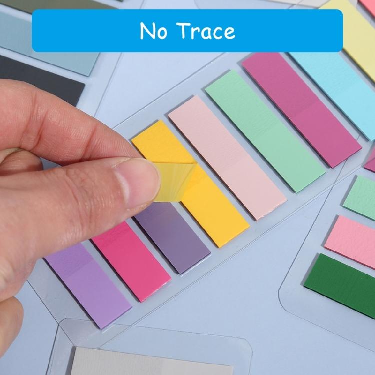 2000-4200Pcs Index Tabs with Binder Ruler Sticky Note Colorful Index Labels for Planner Notebook Calendar Laptop