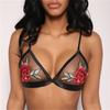 Sommer Damenbekleidung Neues Netz Blumenstickerei Hosenträger Sexy Klein