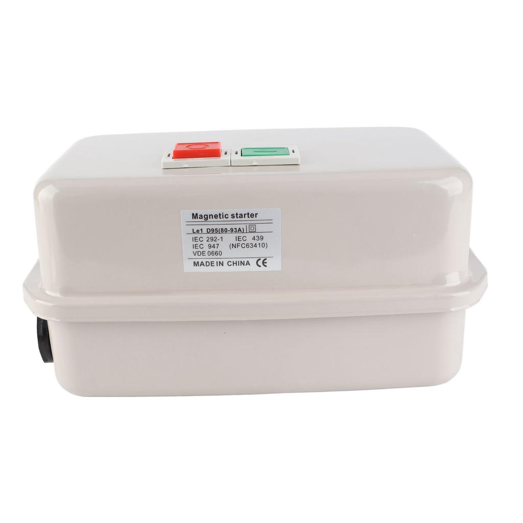 Magnetic Starter Iron Water Proof Shell Motor Stater Single Phase 220V 230V 80?93A