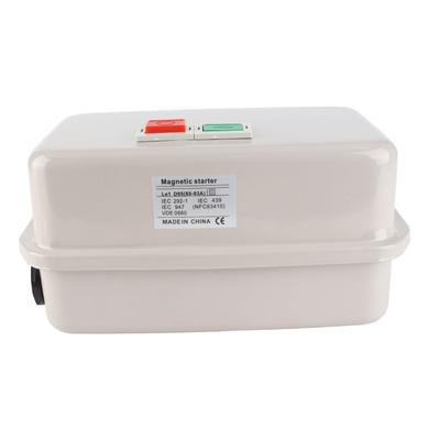 Magnetischer Starter, wasserdichtes Eisengehäuse, Motorstarter, einphasig, 220 V, 230 V, 80?93A